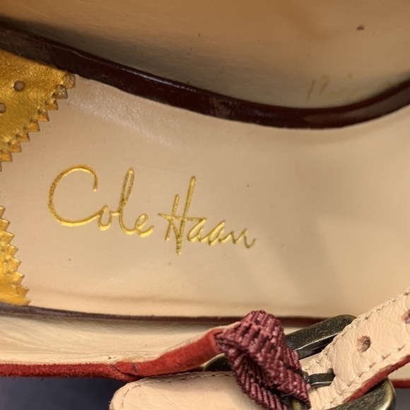 Cole Haan shoes MaryJanes color and suede trending now size 6.5 B no slip bottom - Picture 3 of 10